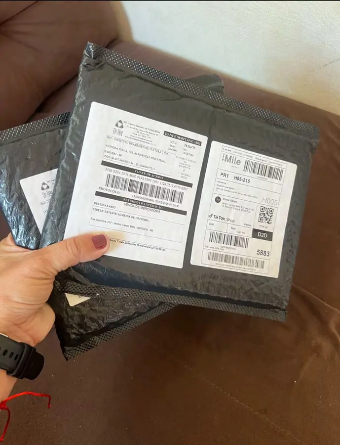 Foto de avaliação enviada por cliente